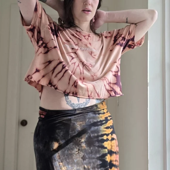 "Protect Your Light" Cropped Tee - Picture 2 of 4